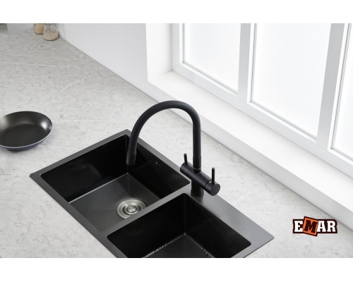 EMAR EC - 3015 Black черный с краном для питьевой воды