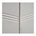 ШКАФ "RINNER" 2-х дверный модульная гостиная "ЛИМБА" М01 Дуб крафт золотой / Белый глянец 2000 х 800 х 500 мм