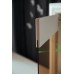 ПЕНАЛ "RINNER" витрина модульная гостиная "САВАННА" М26 левый бодега светлый / мокко 2030 х 460 х 380 мм