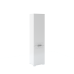 ПЕНАЛ "RINNER" модульная гостиная "ТИФФАНИ" М12 белый (поры дерева) / белый глянец 2056 х 500 х 380 мм