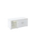 ТУМБА "RINNER" под ТВ модульная гостиная "ТИФФАНИ" М14 белый (поры дерева) / белый глянец 516 х 1200 х 510 мм