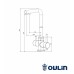 OULIN OL - 8021 сатин c краном для питьевой воды