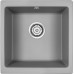 Мойка кухонная Paulmark Gera 50 PM104546-GRM из искусственного камня, серый металлик