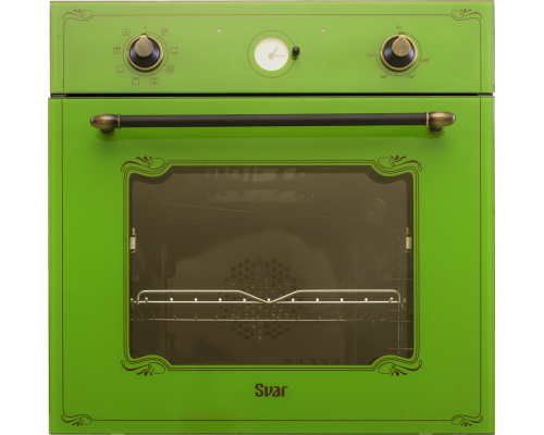 SVAR 6009.04эшв-080S Vintage зеленое стекло / состаренная латунь